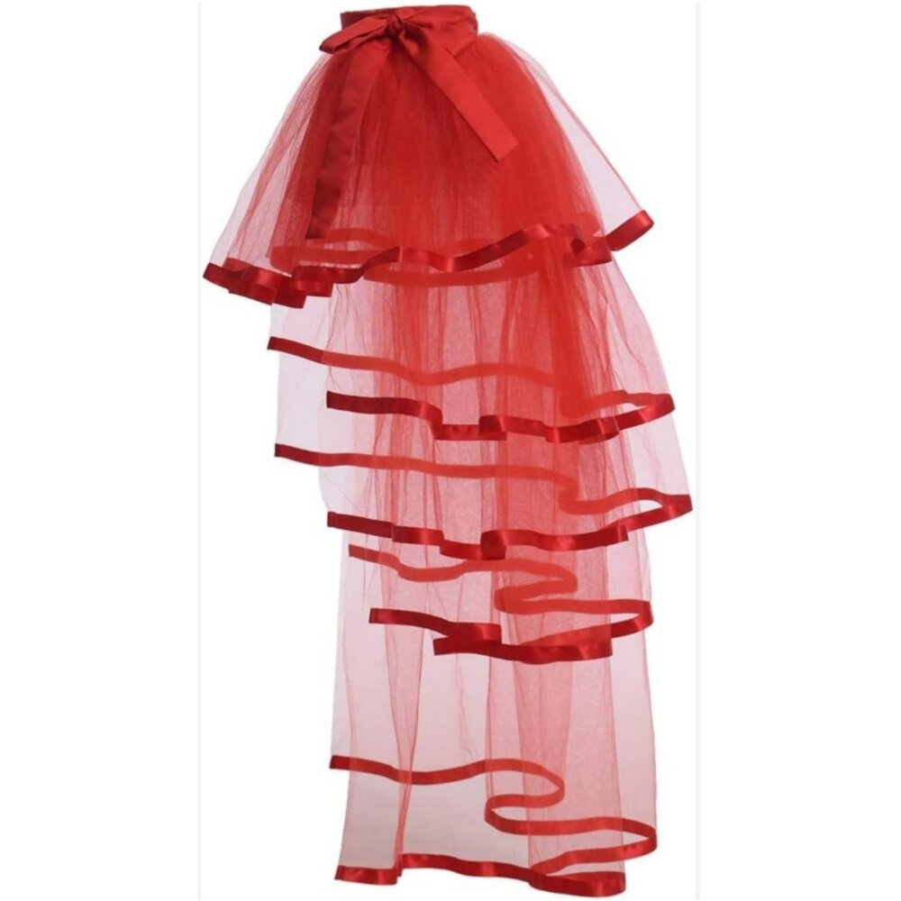 Layered bustle skirt tutu